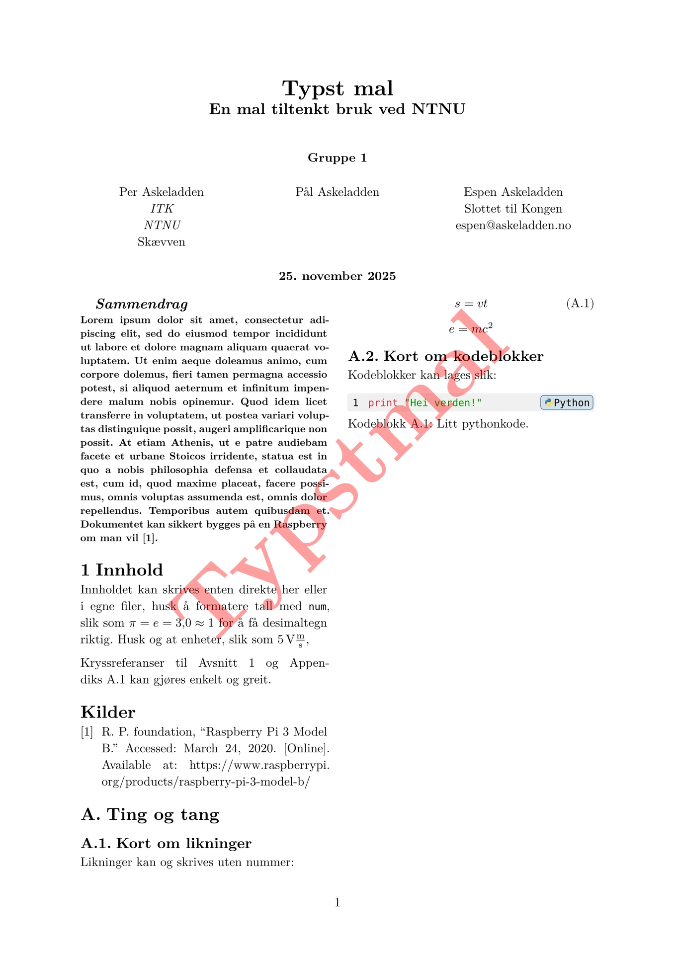 simple-ntnu-report